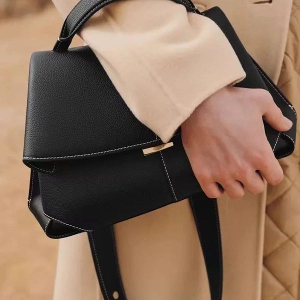 Castellane Genuine Leather Handbag