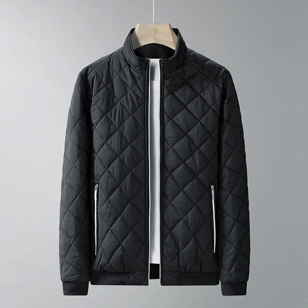 Men's Diamond-Quilted Jacket