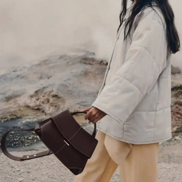 Castellane Genuine Leather Handbag