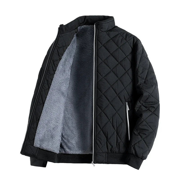 Men's Diamond-Quilted Jacket