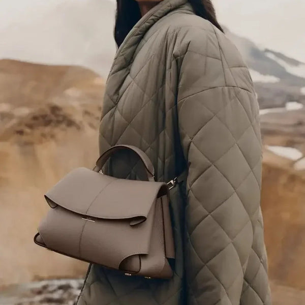 Castellane Genuine Leather Handbag