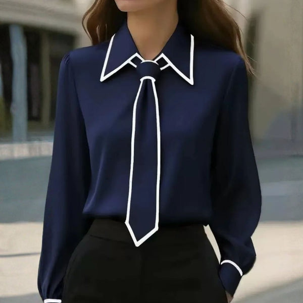 Elador Tie Blouse