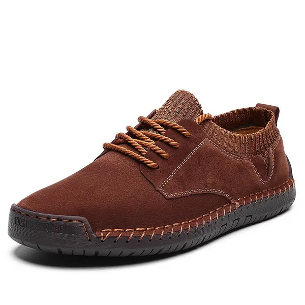 Heritage Men's Suede Hand Stitched Shoes