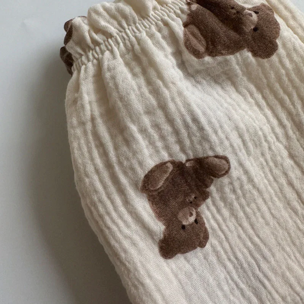 Aurora Oversized Linen Baby Pants