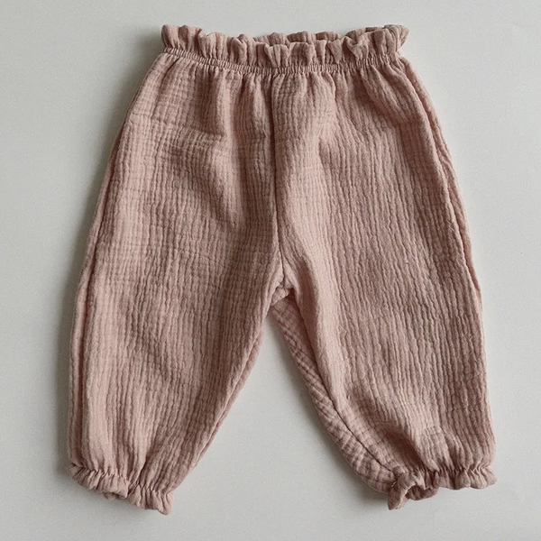 Aurora Oversized Linen Baby Pants