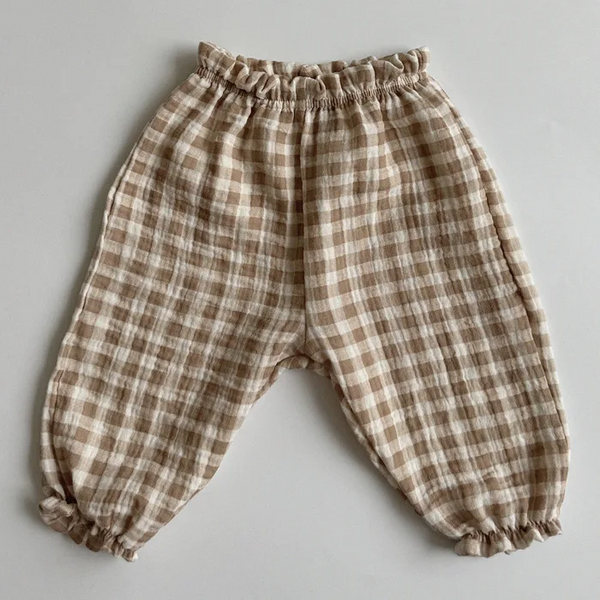 Aurora Oversized Linen Baby Pants