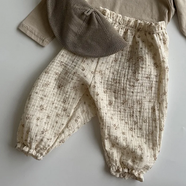 Aurora Oversized Linen Baby Pants