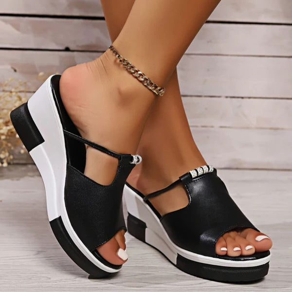 Solee Comfortable Orthopedic Platform Sandals