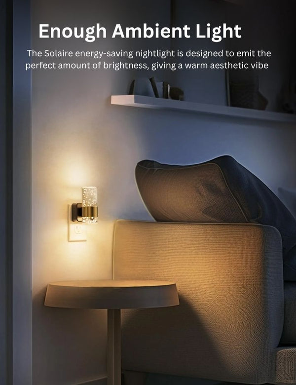 Solaire™ Crystal Sensor Night Light