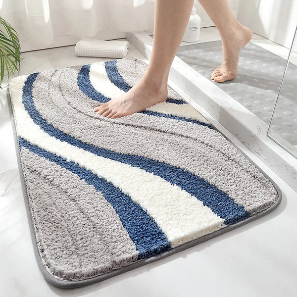 CloudWeave Cashmere Organic Weave Bath Rug