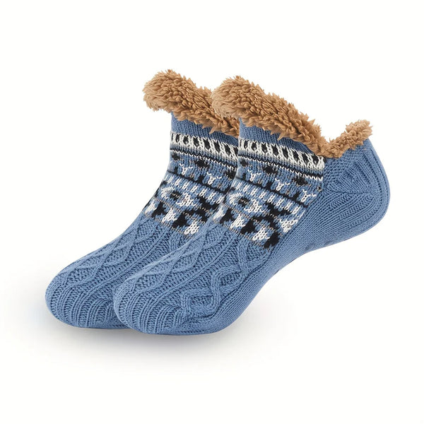 Fire Pit Cozy Luxe Anti-Slip Socks
