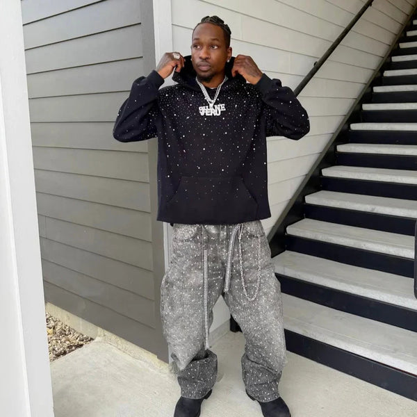 Nova Rhinestones Galaxy Hoodie