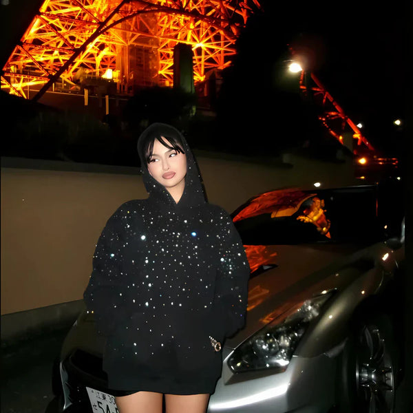 Nova Rhinestones Galaxy Hoodie