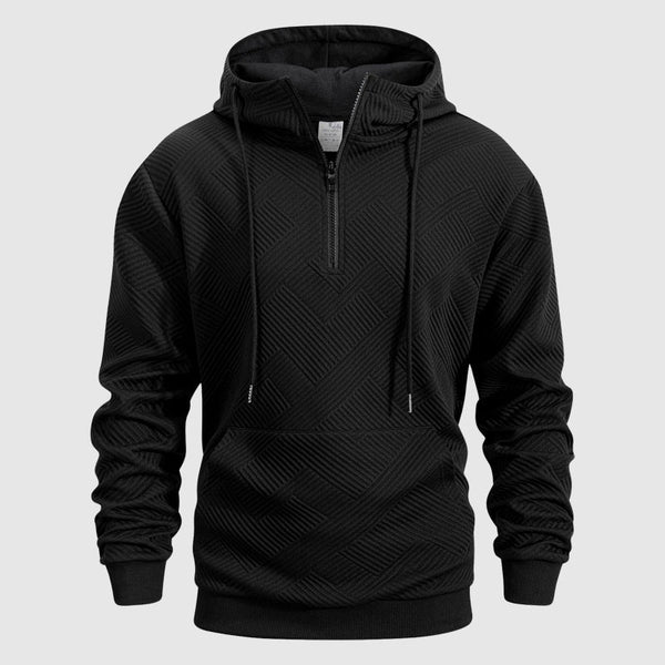 Titan Textured Pattern Hoodie