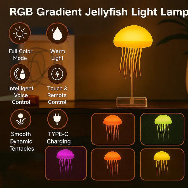 JellyCalm™ Jelly Fish Lamp