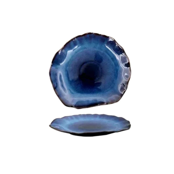 Indigo Crest Luxury Plates