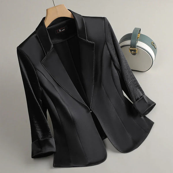 Valeta Silk Blazer