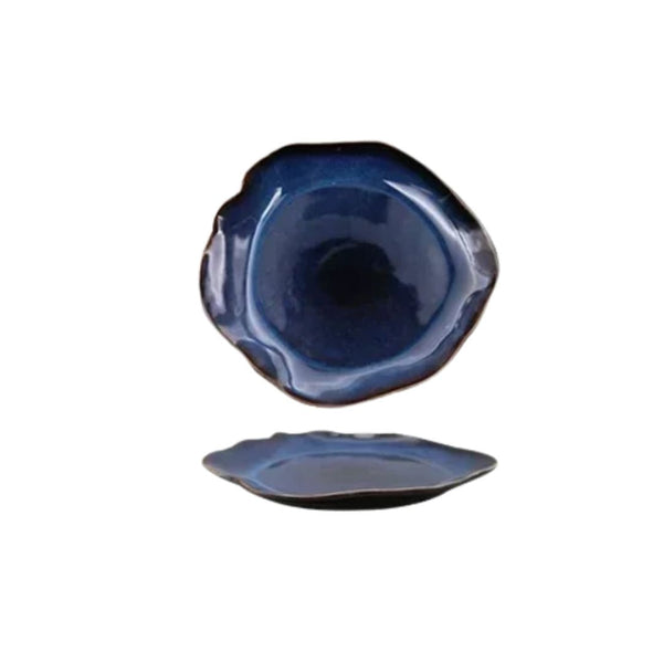 Indigo Crest Luxury Plates