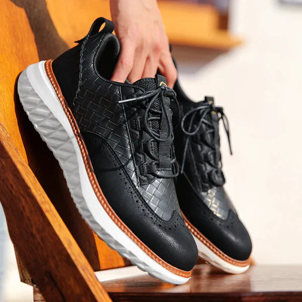 Skybound Ultra Comfortable Leather Sneakers