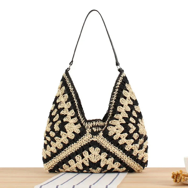 The SunKissed Crochet Tote Bag