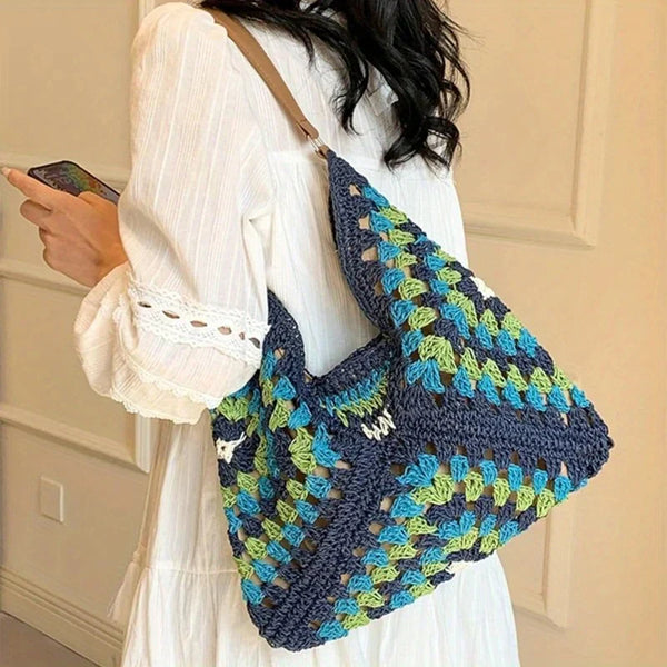 The SunKissed Crochet Tote Bag