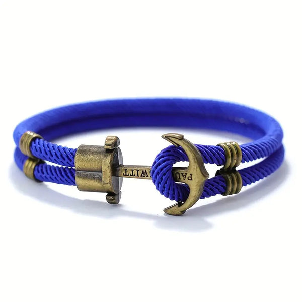 Marine Anchor Rope Bracelet
