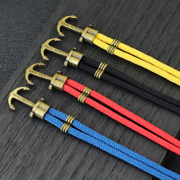 Marine Anchor Rope Bracelet