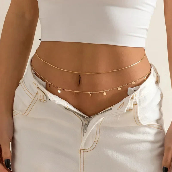 Luna Double-Layer Waist Chain