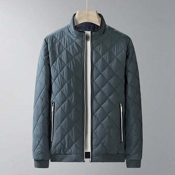 Men's Diamond-Quilted Jacket