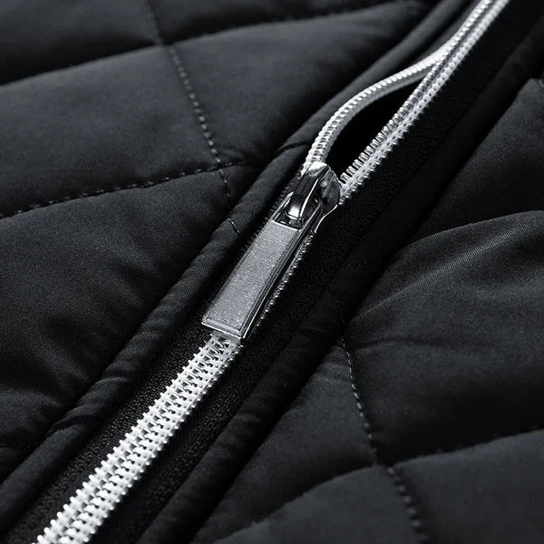 Men's Diamond-Quilted Jacket