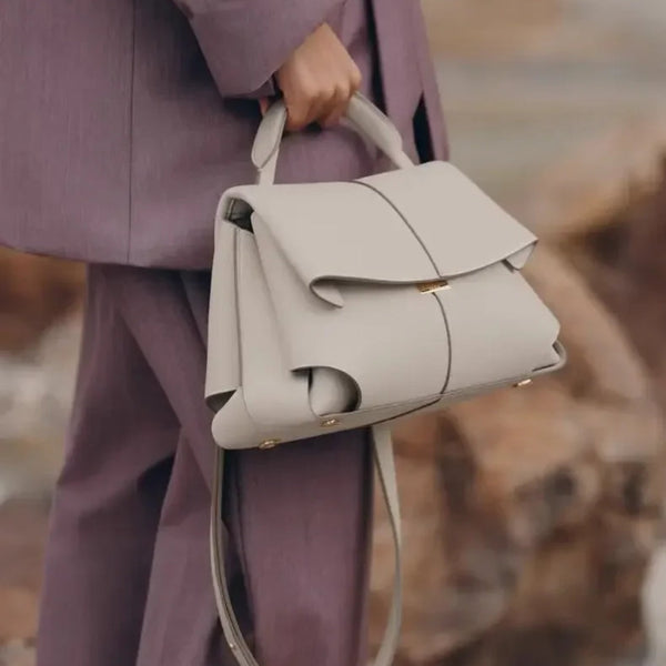 Castellane Genuine Leather Handbag