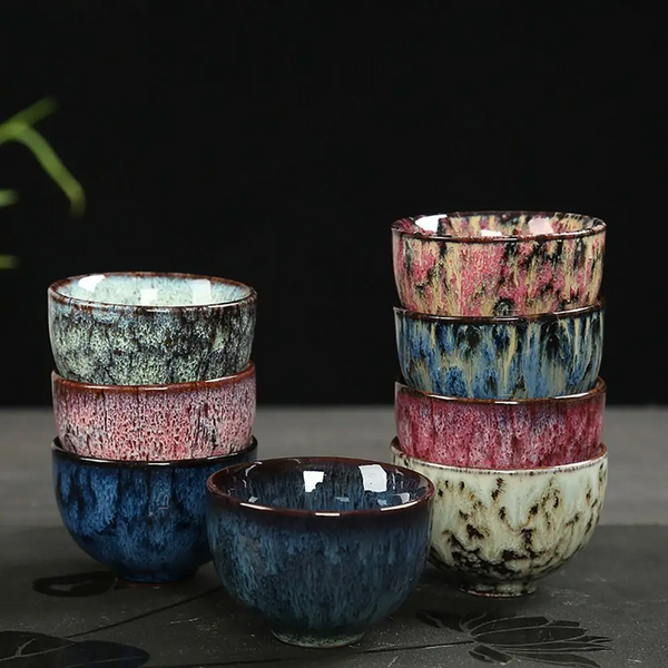Kyoto Japanese Tea Cup Set of Eight