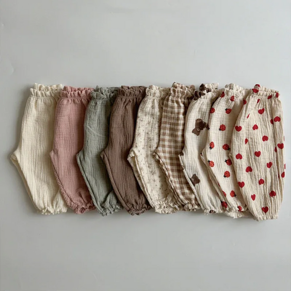 Aurora Oversized Linen Baby Pants