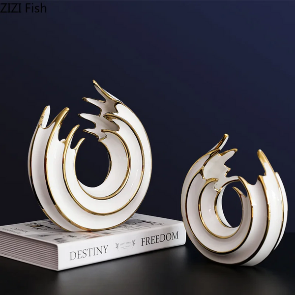 Aurora Scandinavian Ceramic Sculpture