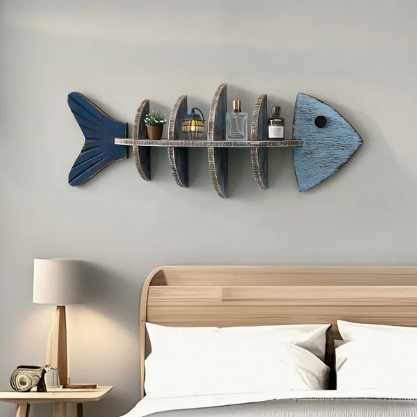 Harbor Fin Wall Shelf
