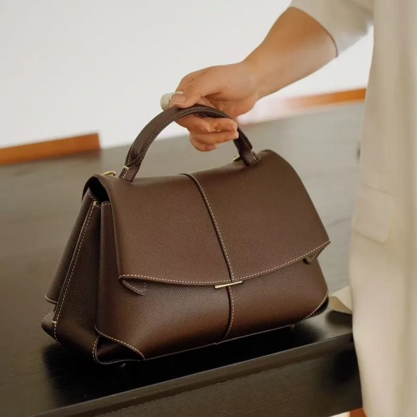 Castellane Genuine Leather Handbag