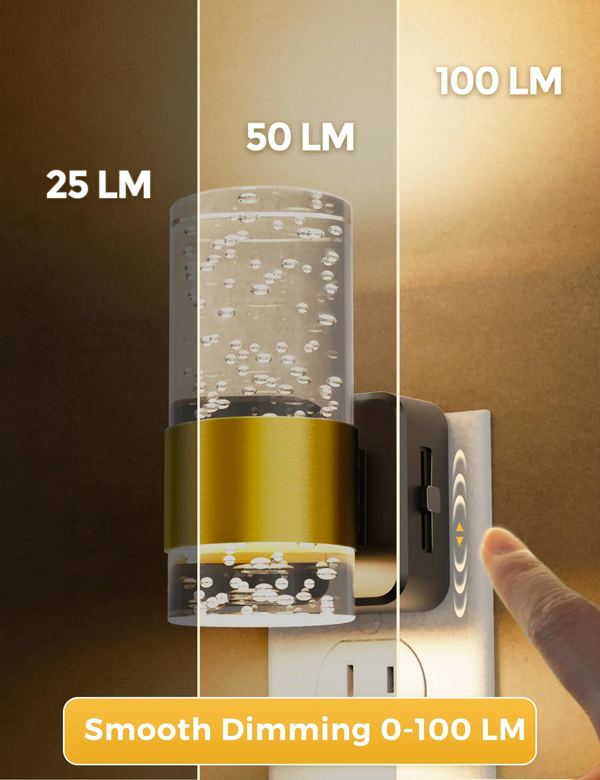 Solaire™ Crystal Sensor Night Light