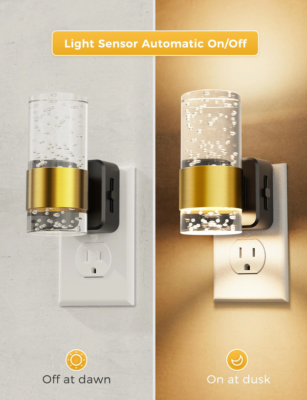 Solaire™ Crystal Sensor Night Light