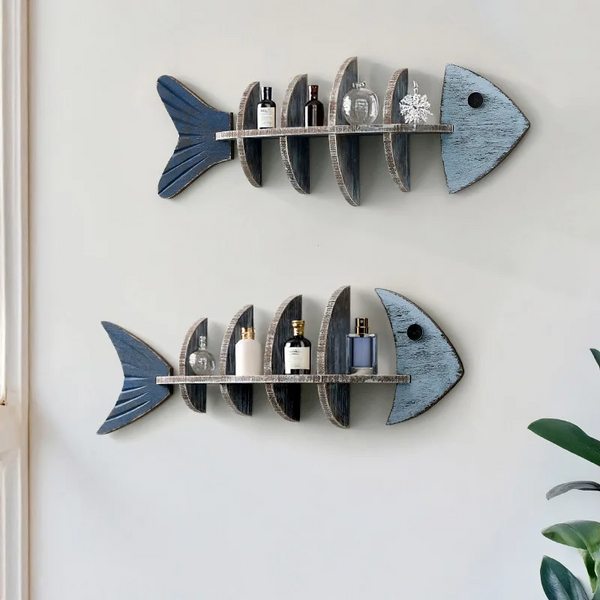 Harbor Fin Wall Shelf