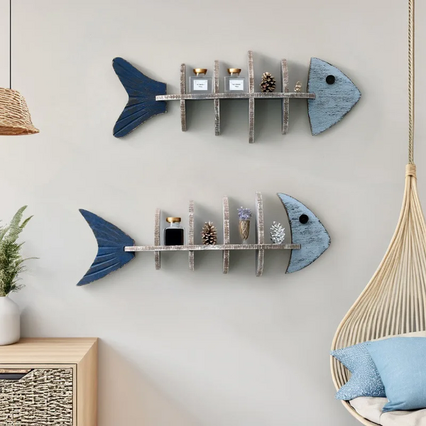 Harbor Fin Wall Shelf