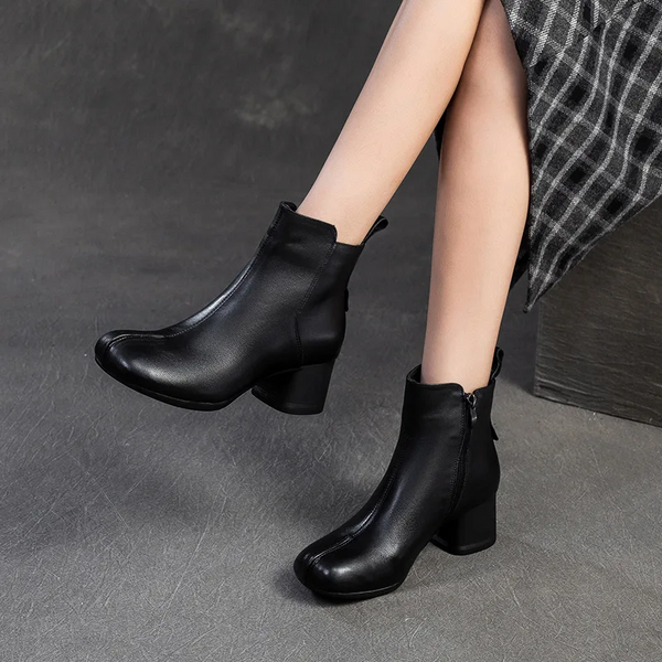 The Knockout Genuine Leather Boots