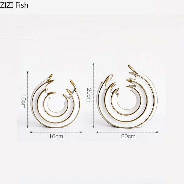 Aurora Scandinavian Ceramic Sculpture