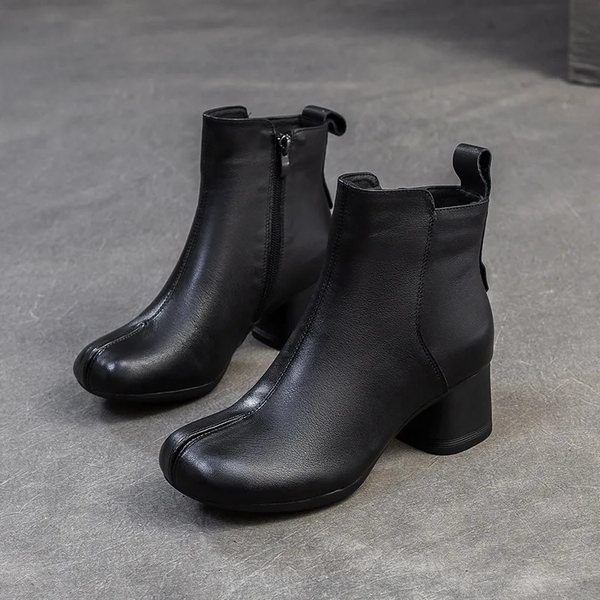 The Knockout Genuine Leather Boots