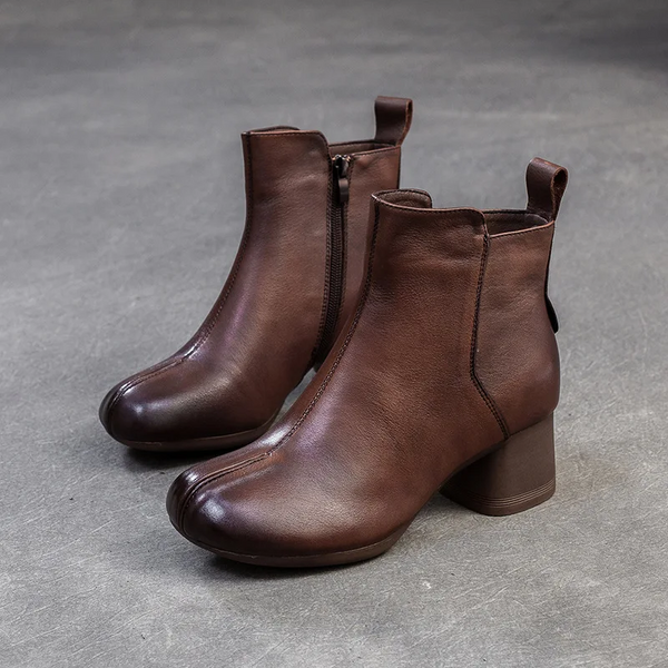 The Knockout Genuine Leather Boots