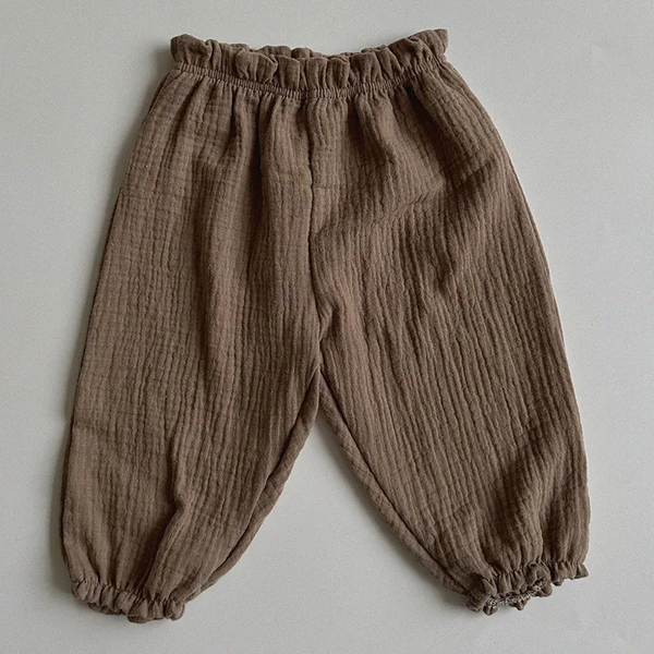 Aurora Oversized Linen Baby Pants