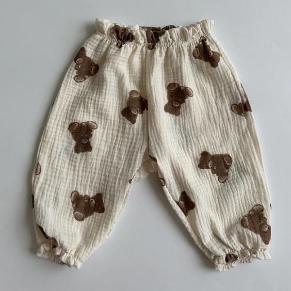 Aurora Oversized Linen Baby Pants