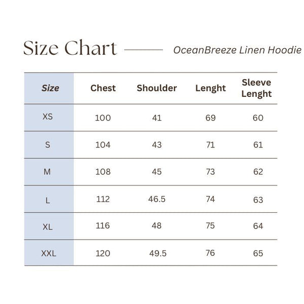 OceanBreeze Linen Hoodie