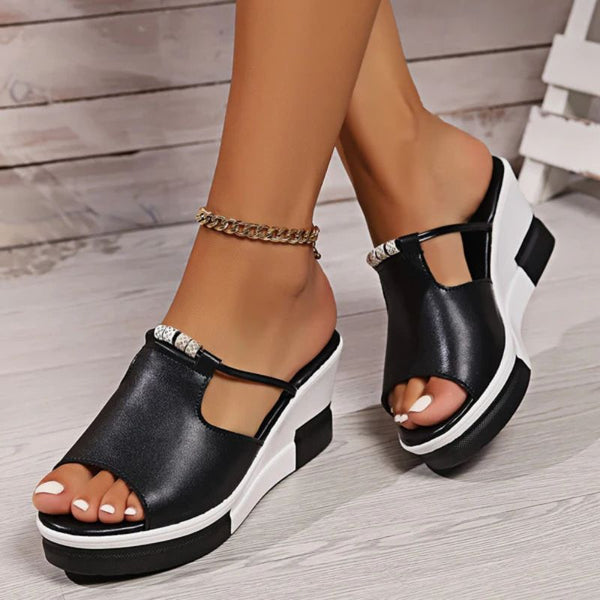 Solee Comfortable Orthopedic Platform Sandals