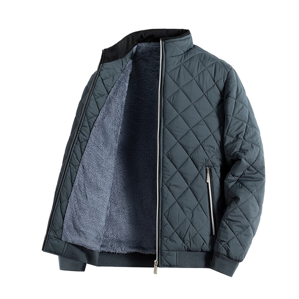 Men's Diamond-Quilted Jacket