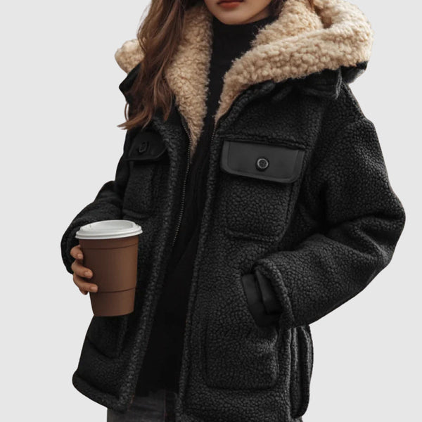 Women’s Vintage Warm Sherpa Coat